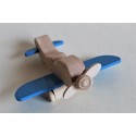 petit avion bleu
